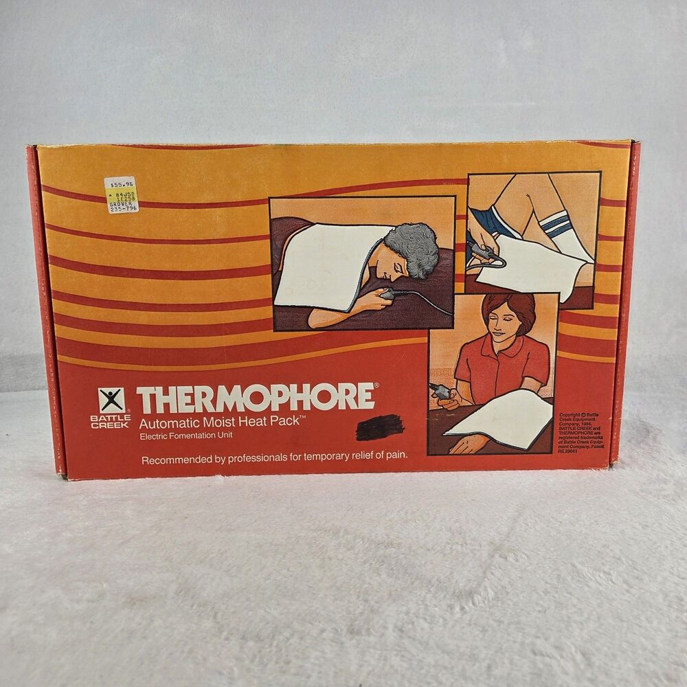 Vintage Battle Creek Thermophore Automatic Moist Heat Pack‎ Tested